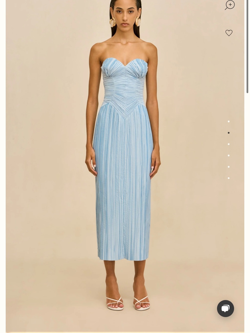 Cult Gaia Ashika Gown Coastal 2